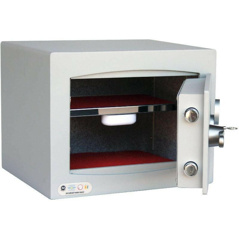 picture of the Securikey Mini Vault 1 Silver S2 Safe, 26 Litres