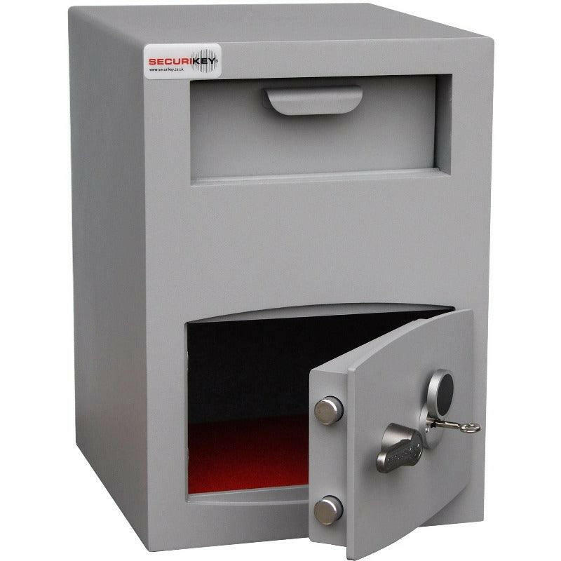 picture of the Securikey Mini Vault 2 Silver Deposit Safe, 34 Litres