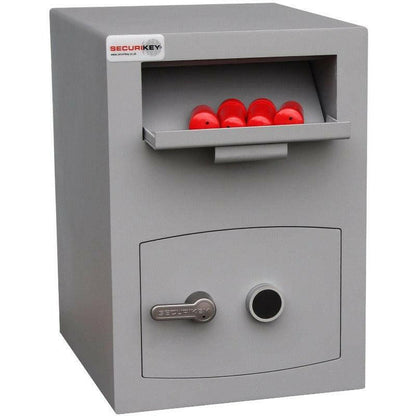 picture of the Securikey Mini Vault 2 Silver Deposit Safe, 34 Litres