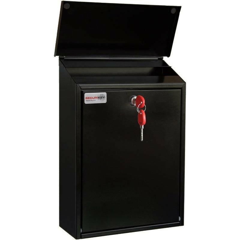 Securikey Standard Top Loading Medium Weather Proof Post Box – Safe ...